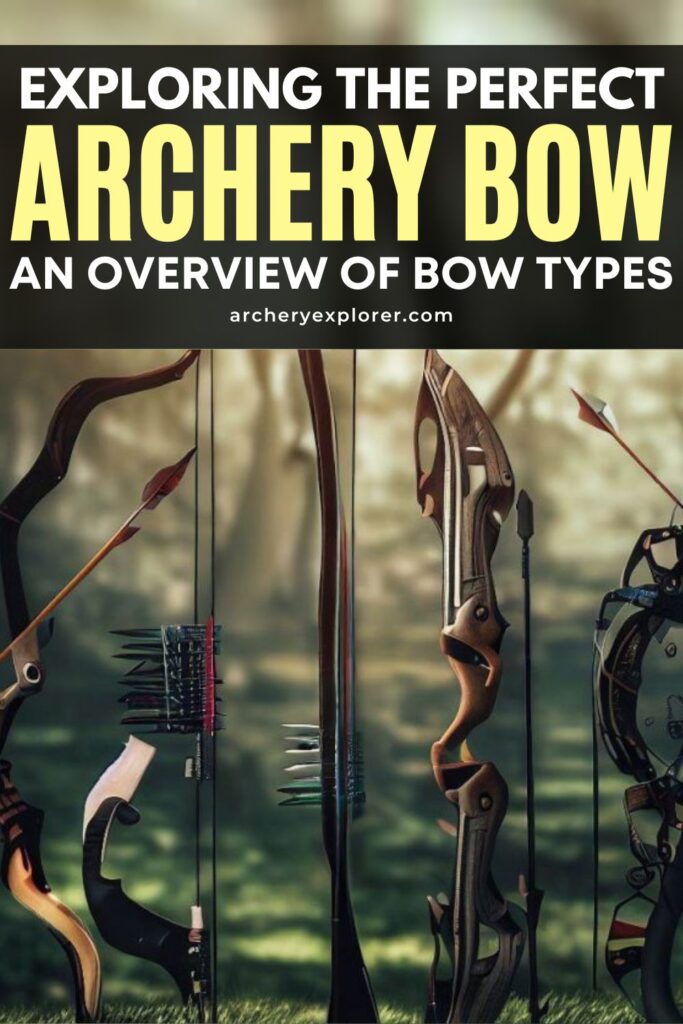 Archery bow types