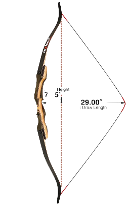 TIDEWE Recurve Bow and Arrow