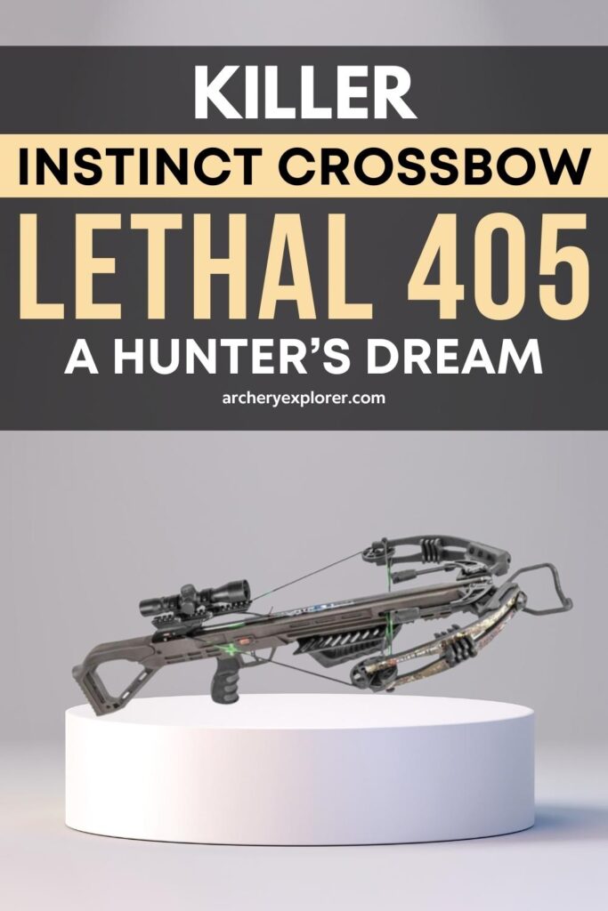 Killer Instinct Crossbow Lethal 405